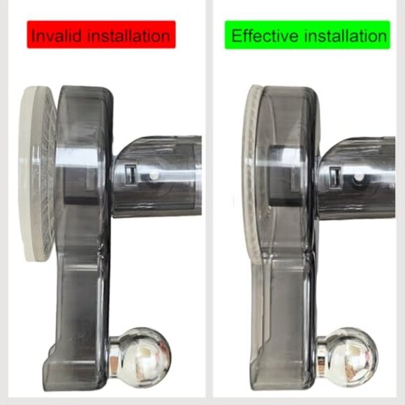 Suction Cup Hanger Organizer Stacker Extendable Closet Space Saver - Picture 7 of 8